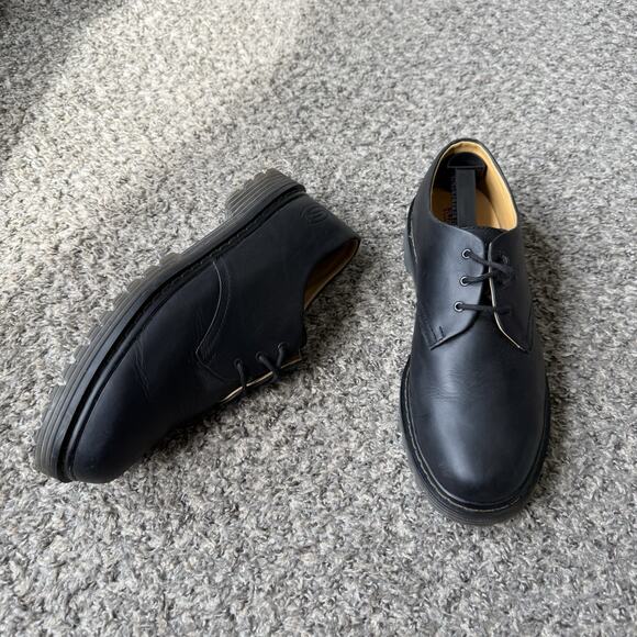 Skechers Shoes Mens 11 Black Chunky Platform Lug Sole Leather Oxford Vintage Y2K main image 6
